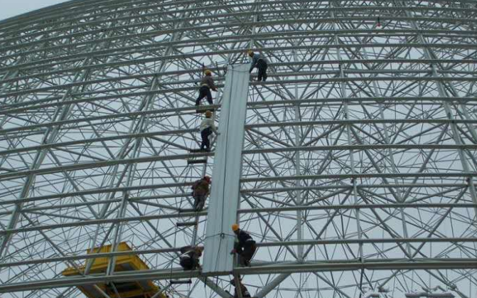 井冈山网架装配好以后应当留神哪八项验收事件