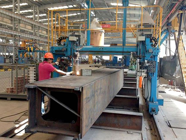 井冈山网架厂房车间